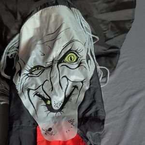 Witch Costume with Black and Red Details